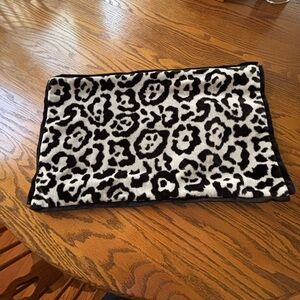 Leopard print pillow case
